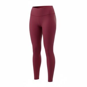Zella Live In High Waist Leggings Medium Maroon X-Back